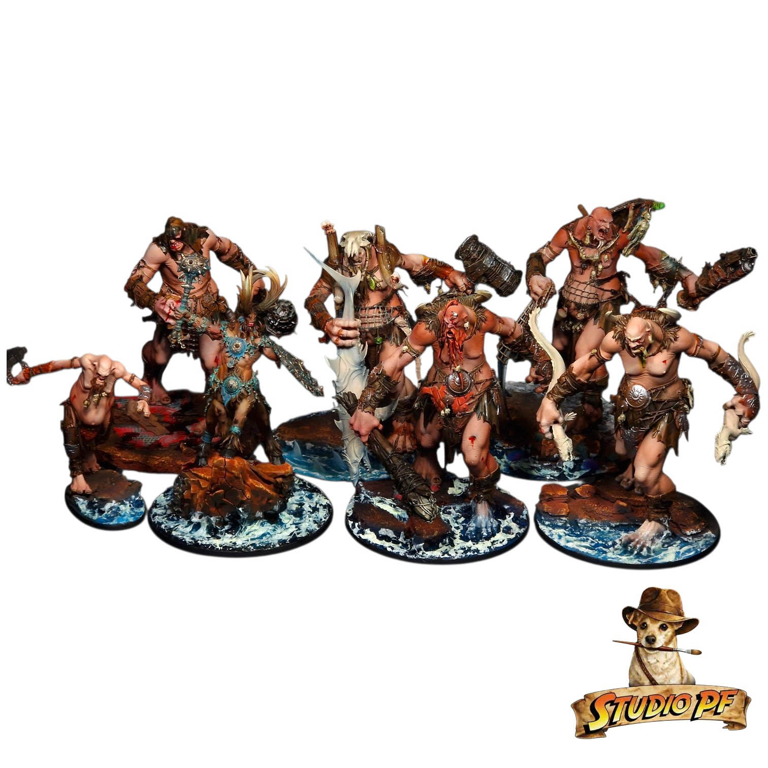 Exemple d'armée Warhammer peinte