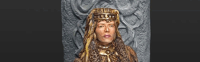 Figurine de collection peinte par Studio PF