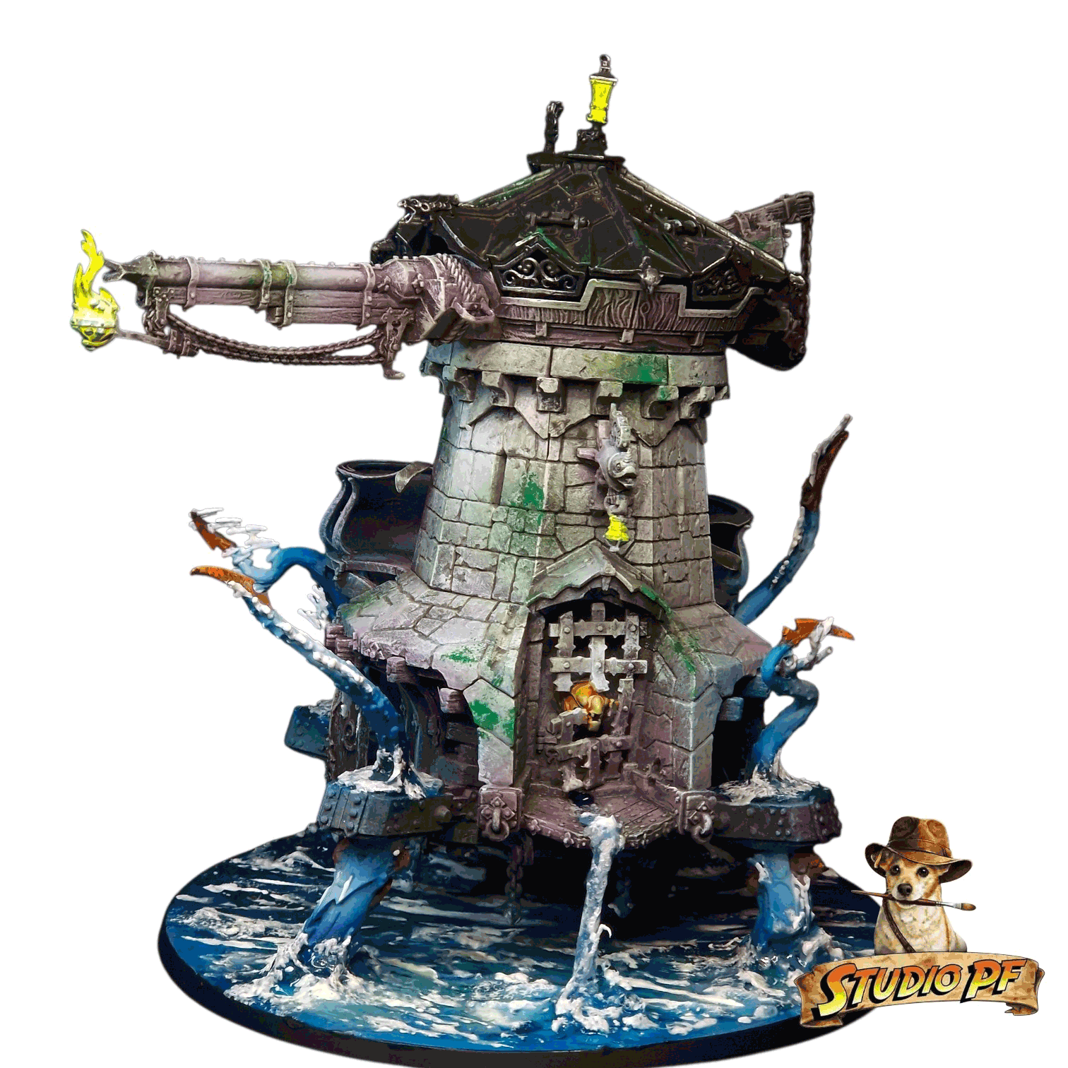 Exemple de figurine convertie avec des rabiots