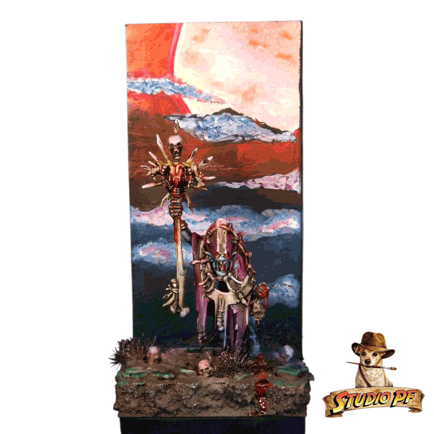 Scène d'exposition sur diorama
