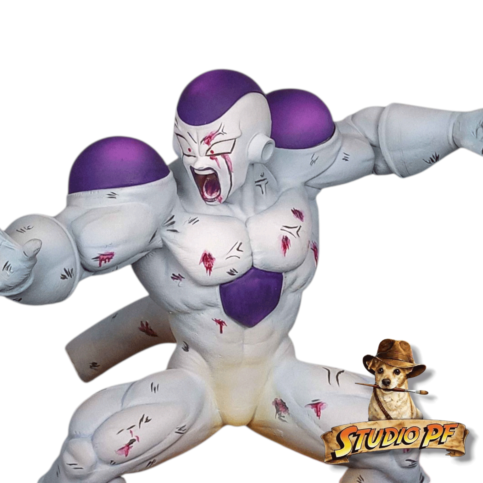 Figurine de concours peinte