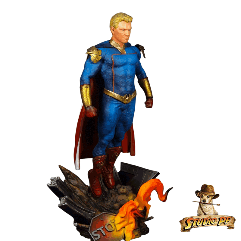Figurine de série peinte